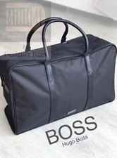 🆕💙💝💙Hugo Boss Mens Weekend Holdall Sports Gym Travel Bag Black NEW SEALED💙!