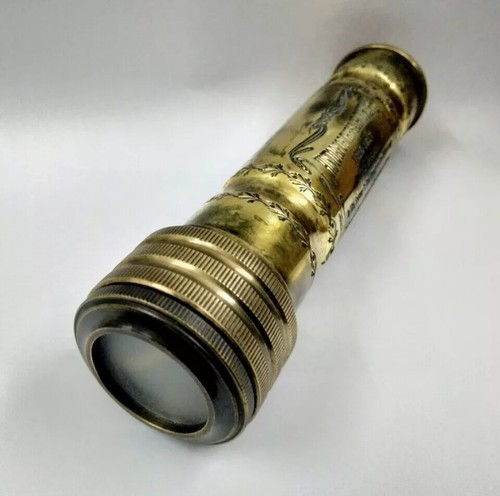 Hand carved brass - brass, kaleidoscope