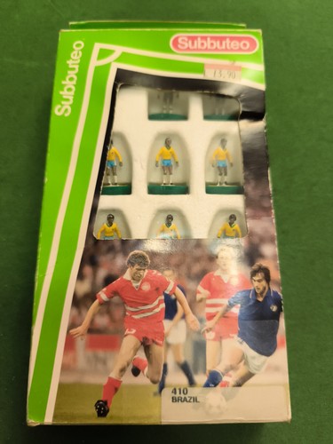 Subbuteo 410 brazil complete - brazil,