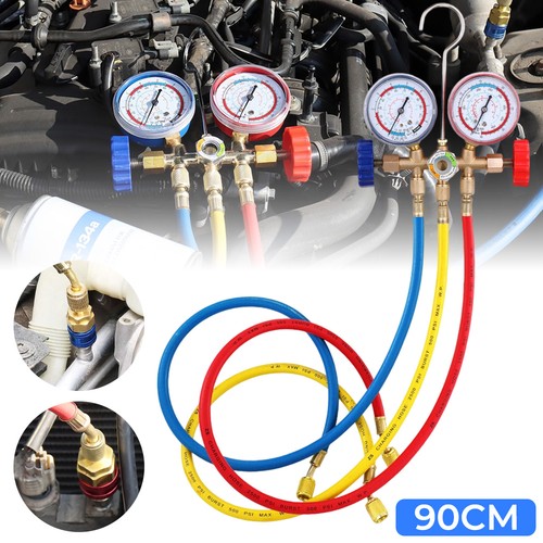 Refrigerant manifold gauge set - manifold,