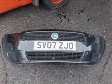 2007 FIAT PUNTO MK3 3 DOOR FRONT COMPLETE BUMPER BLACK