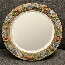 1920s-1930s Round Barbola