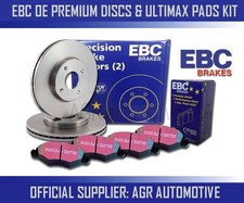 EBC FRONT DISCS AND PADS 240mm FOR FORD FIESTA 1.6 RS TURBO 1990-91