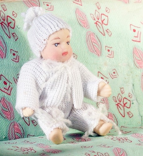 Dolls house baby girl - dolls,