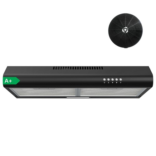 Firegas 60cm black cooker hood - firegas,