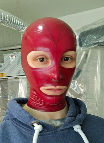 25mm metallic red - red, latex