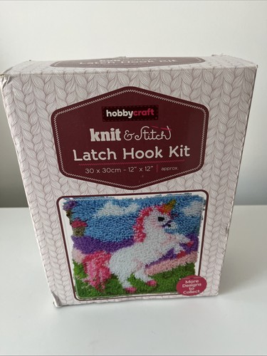 Unicorn latch hook kit - unicorn,