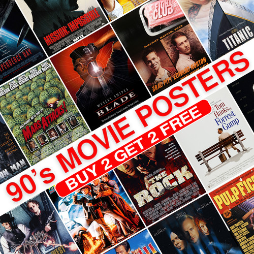 Movie posters 90s classic - posters,