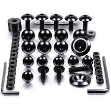 XTZ750 Super Tenere 89-96 Aluminum Fairing Screw Kit Black