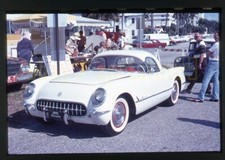 1955 Chevrolet Corvette - 1977 Auto Show - Vintage 35mm Car Slide