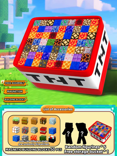 Magnetic building block - magnetic,