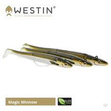 Westin Magic Minnow Weedless Jig Lures - Bass Wrasse Cod Pollock Sea Fishing