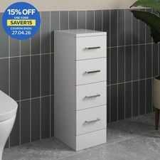 4 Drawer Freestanding Storage