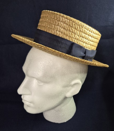 Mens vintage york hat - york, straw