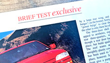 VAUXHALL ASTRA GSi - FRAMEABLE COLLECTIBLE ORIGINAL CLASSIC CAR ROAD TEST REVIEW