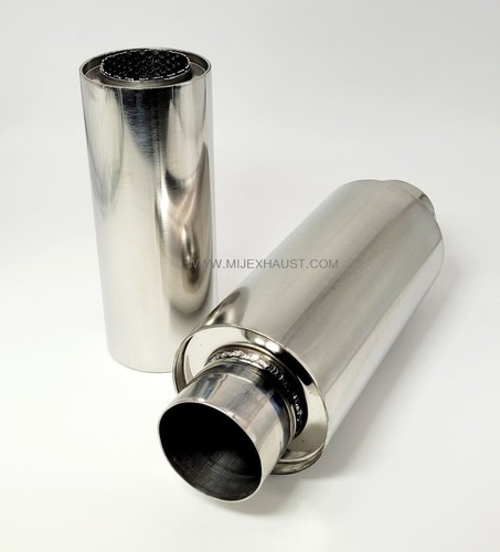 Exhaust resonator silencer box - silencer,