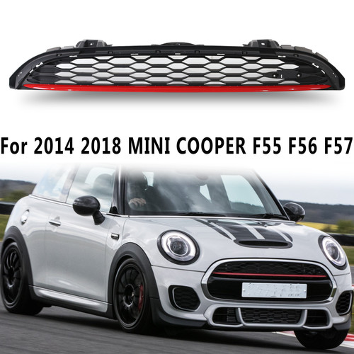 Front top upper black grille - top,
