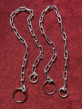 2 Mooring Chains 1 Metre Long