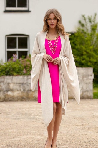 Cashmere ivory scarf thick - ivory,