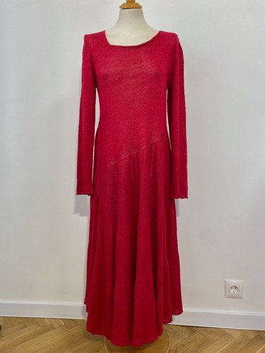 Zuza bart red linen asymmetric - zuza-bart,