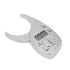 Digital Body Fat Caliper Skinfold Caliper LCD Display Skin Muscle Tester UK