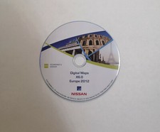 2013 Nissan Sat Nav Update Navigation Map DVD Disc X-trail Murano Primera X6