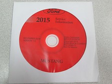 2015 Ford MUSTANG Workshop Service Shop Repair Manual New