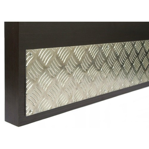 Door kickplate 5mm chequer - door, 1.5mm
