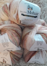 400grms of Mohair mixed shade DK yarn