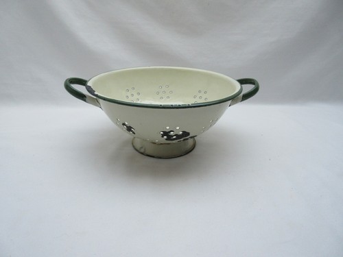 Vintage old cream green - &,