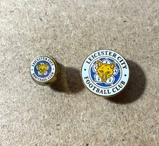 LEICESTER CITY ENAMEL FOOTBALL