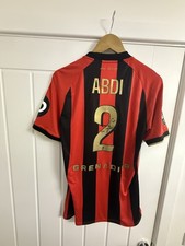 Ali Al-Abdi OGC Nice Match Worn/Issued shirt with coa 