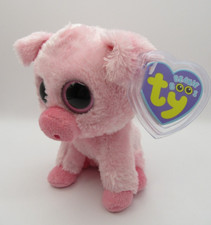 TY BEANIE BABY BOOS - CORKY - PINK PIG - MINT CONDITION  - RETIRED WITH TAGS