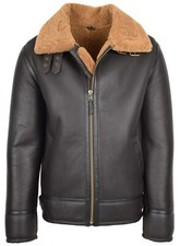 Mens Sheepskin Leather Jacket