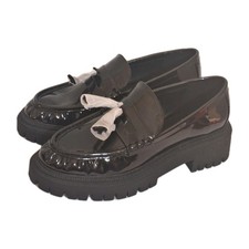 ShuShop Taylor Faux Patent Leather Mules Clogs Womens Size 7.5 Platform Shoes
