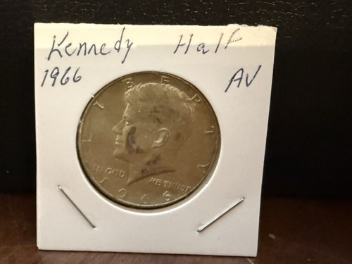 Kennedy half dollar 1966 - kennedy,