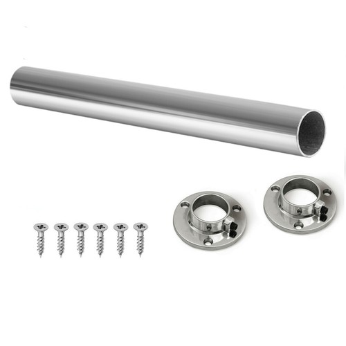 Wardrobe rail round hanging - rail,