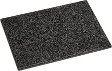 Premium Black Speckled Granite Chopping Board Kitchen Set, 40x30cm Worktop Saver