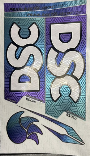 Dsc cricket bat sticker rs080 - cricket,