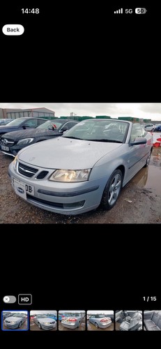 Saab convertible breaking - 93,