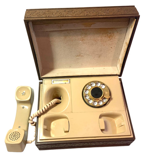 Hidden deco tel rotary phone - hidden,