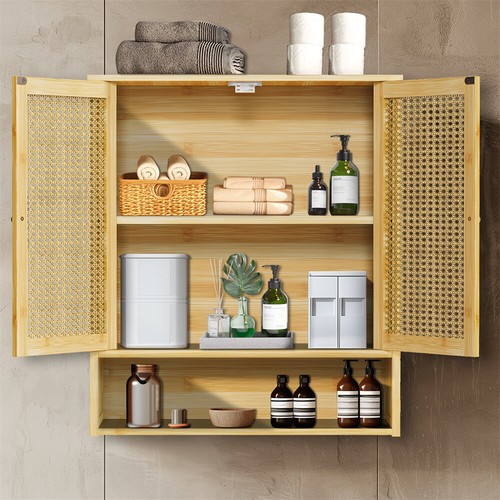 Bamboo bathroom medicine - bathroom,