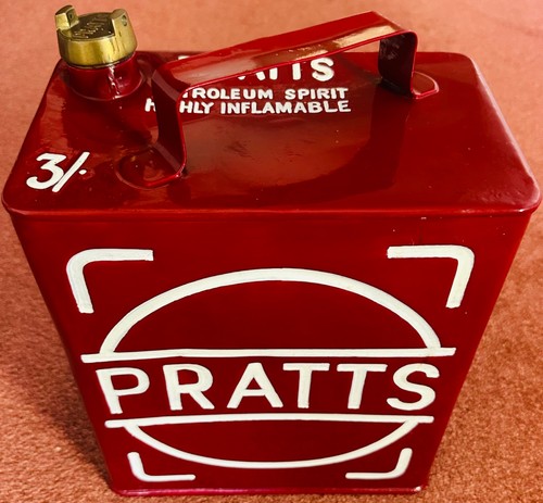 Restored pratts petrol - restored, “pratts”