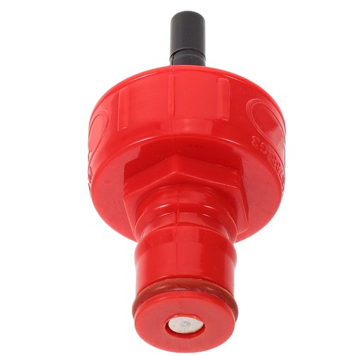 Red plastic bottle cap - plastic,