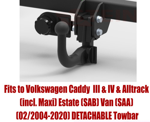 Detachable tow bar - detachable,