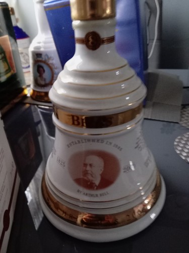 Bells whiskey decanter - whiskey,