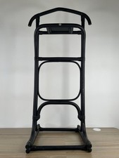 Vintage Black Bentwood Valet