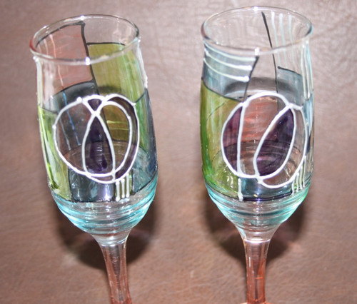 Two handpainted charles - two,