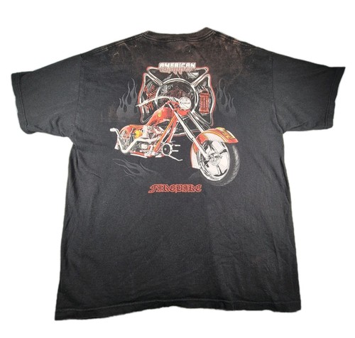 American chopper fire bike - american,