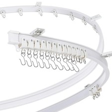 Curved ceiling curtain track - curtain,
